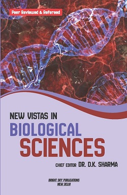 Coverpage of New Vistas in Biological Sciences, biological science edited book