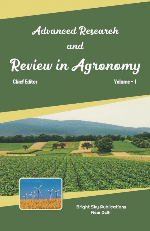 Coverpage of Advanced Research and Review in Agronomy, agronomy edited book