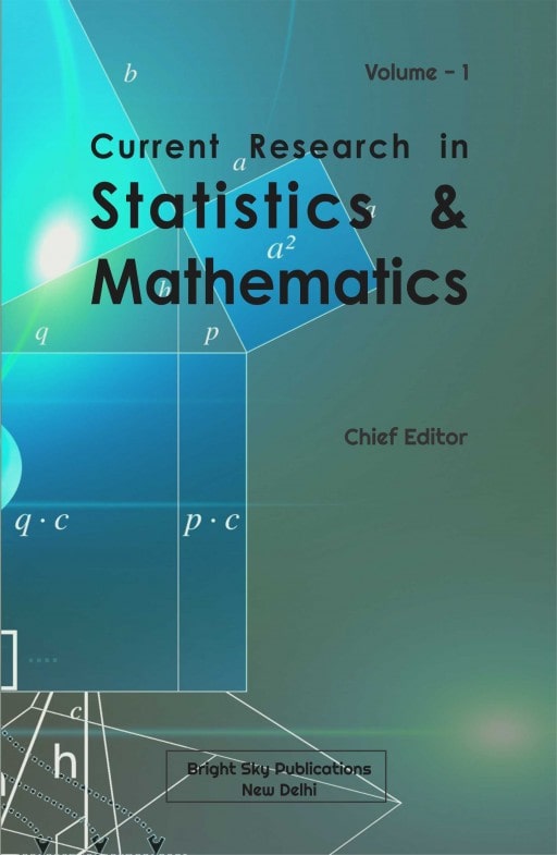 Coverpage of Current Research in Statistics and Mathematics, mathematics edited book