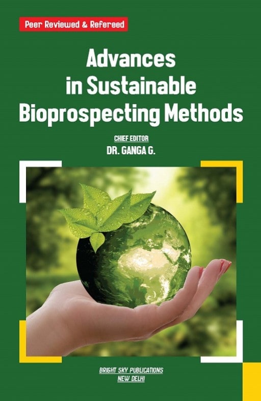Coverpage of Advances in Sustainable Bioprospecting Methods, bioprospecting methods edited book